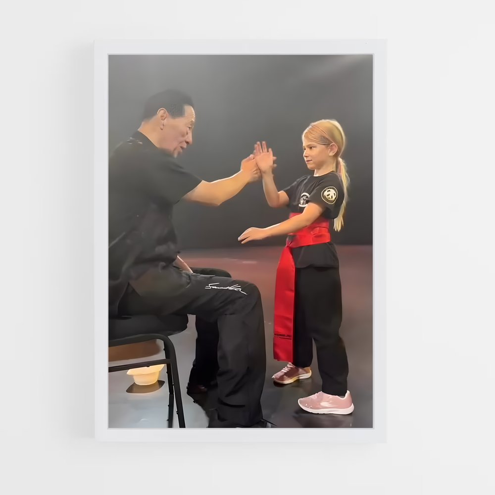 Poster Samuel kwok – affiche Wing Chun (vue 3)